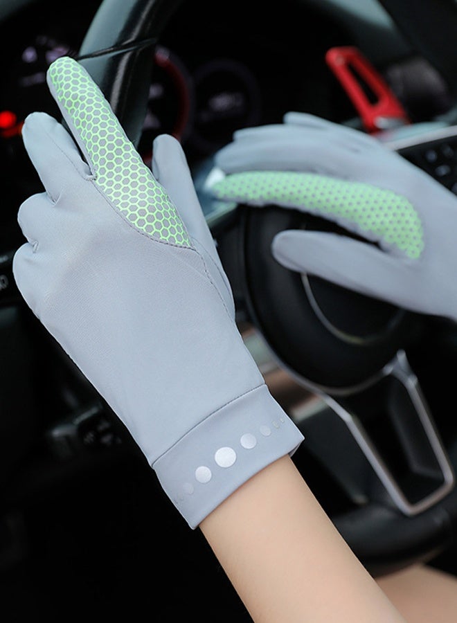Outdoor open-fingered sun-protective gloves for use with touchscreens and driving Women - Image 5
