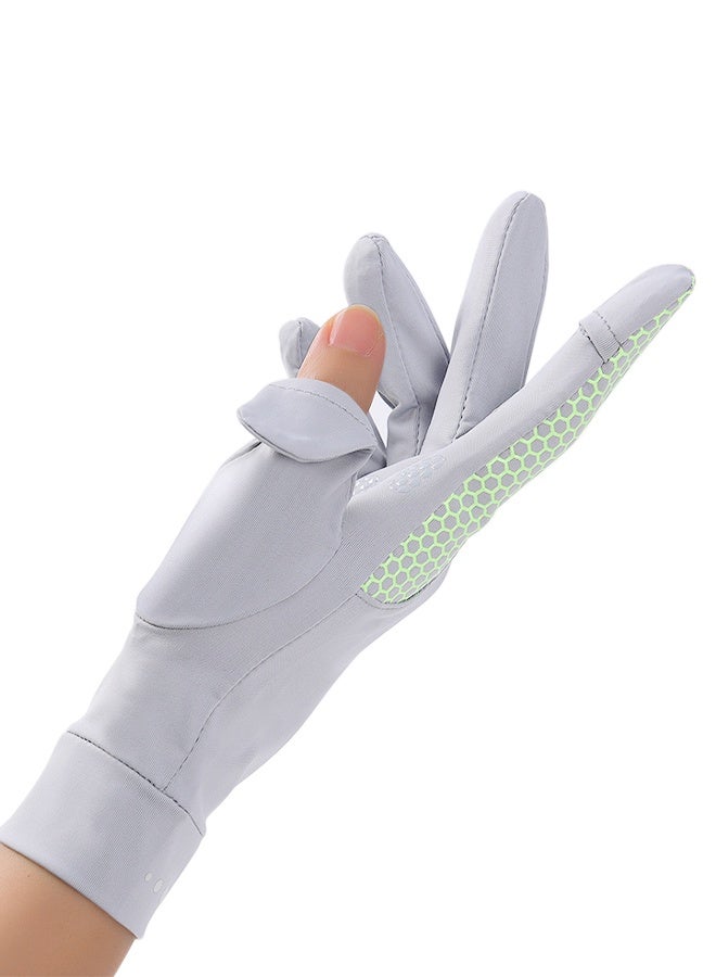 Outdoor open-fingered sun-protective gloves for use with touchscreens and driving Women - Image 3