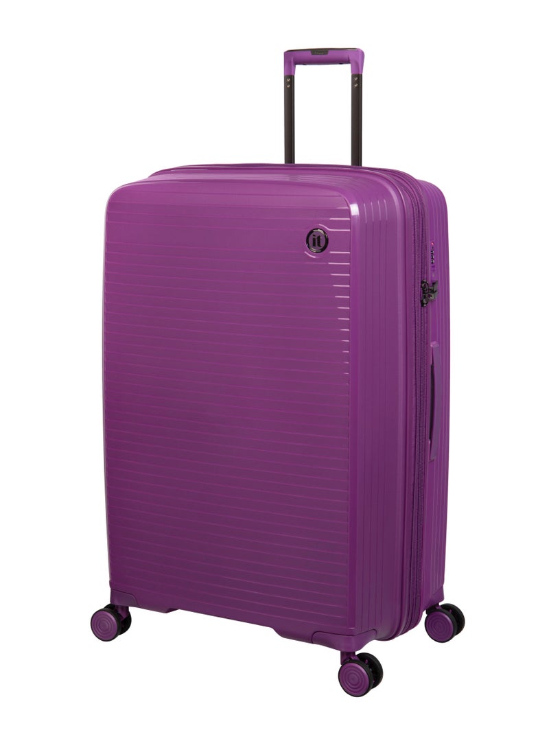 it Luggage it luggage Spontaneous, Unisex Polypropylene Material Hard Case Luggage, 8x360 degree Spinner Wheels, Expandable Trolley Bag, TSA Type lock,15-2881-08, Size Large, Color Lilac Purple  - Image 1