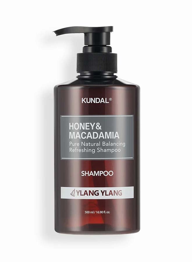 Kundal Honey & Macadamia Nature Shampoo Ylang Ylang 500ml - Image 1