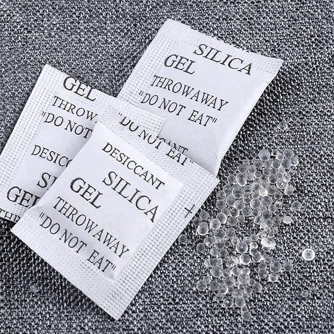 Highlark Orignal Silica Gel Desiccant Packets 1 Gram Silica Pouch for Moisture Absorb Protects Cameras Lenses Mobile Phones Electronics Jewellery 500 - Image 3
