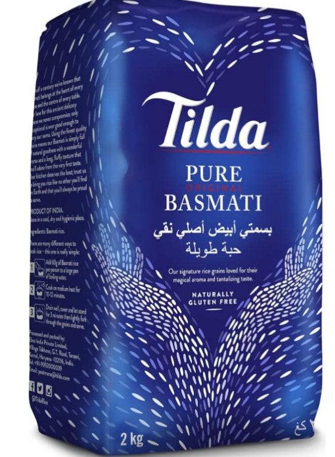 تيلدا أرز بسمتي أصلي نقي ٢ كجم - Image 2