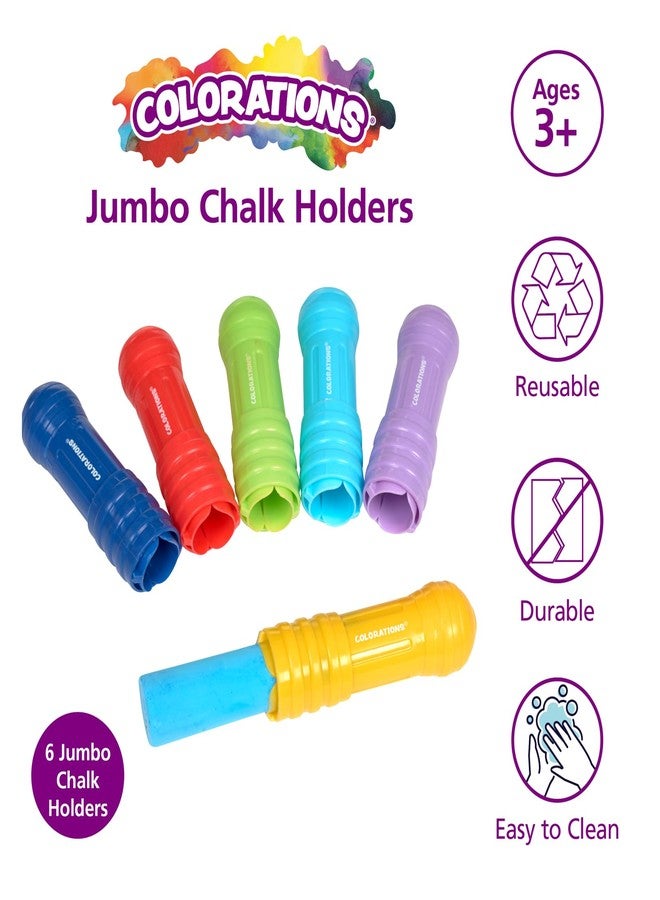 Colorations Jumbo Chalk Holder - Set of 6 - Image 2