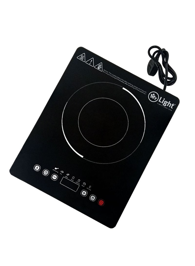 Mr. Light Infrared Glass Ceramic Cooker With Sensor Touch and Timing Function Suit For Any Pot 2000 W - Image 1