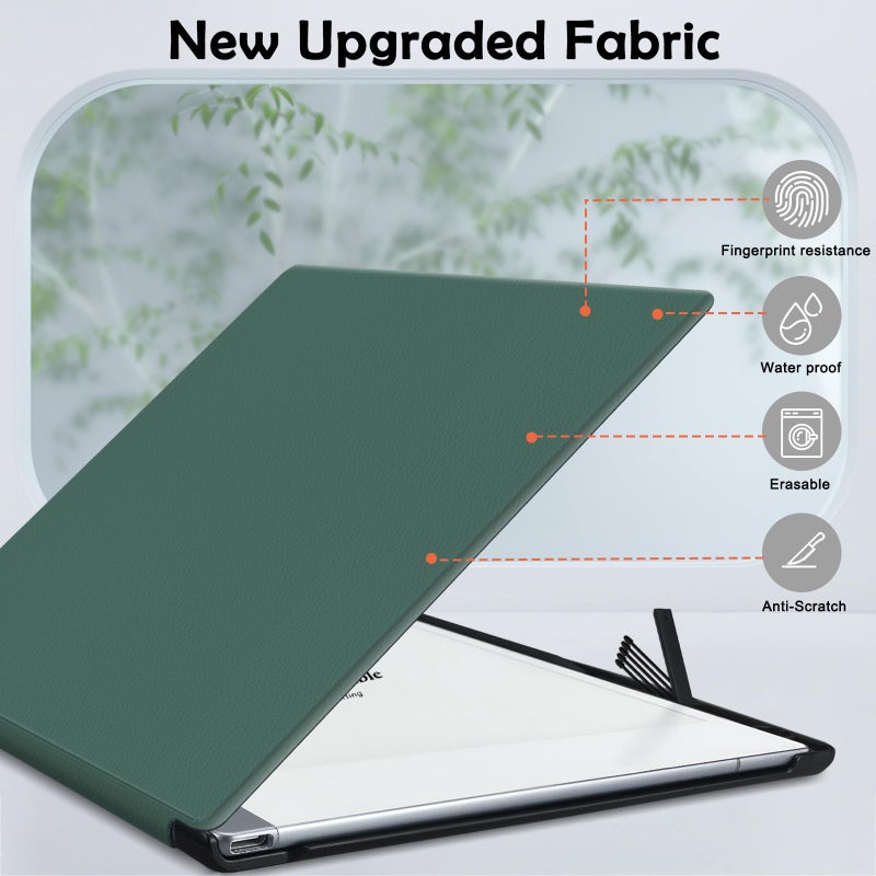 Aippdo Case for Remarkable 2 Paper Tablet 10.3" 2020 Released,Lightweight and Hard Back Shell Protective Book Folio Cover with Built-in Pen Holder,Comes with Remarkable 2 Pen Tips. - Image 3