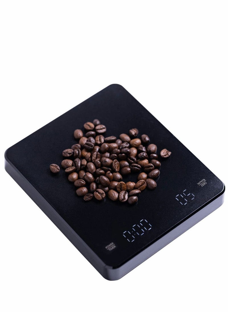 NIBEMINENT Digital Coffee Scale with Timer 3kg/0.1g High Precision Pour Over Drip Espresso Touch Sensor Operation and Backlight LCD Display - Image 1