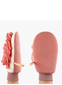 Generic Deep Exfoliating Glove for Shower, Double-Sided Exfoliating Mitt,Massage Body Scrub Gloves for Home Spa, Eco Friendly loofah Sponge, Dead Skin Remover & Body Scrubber Exfoliator (Pink)  - Image 2