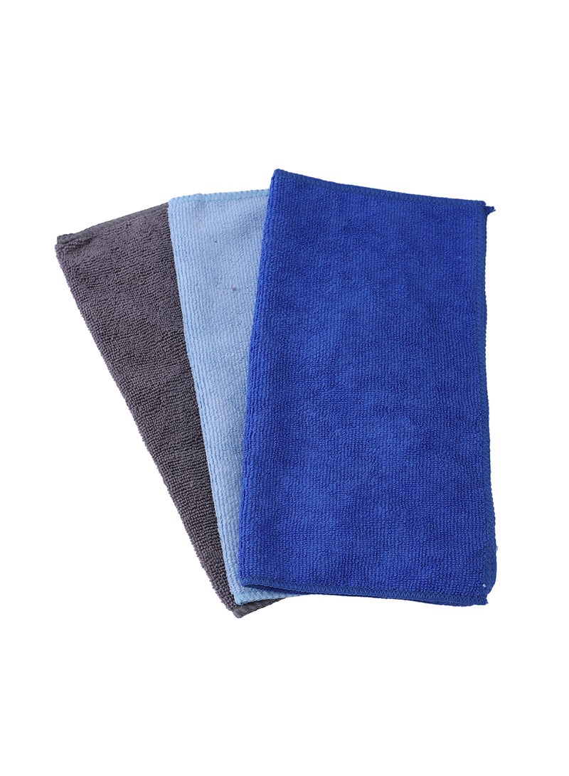 LAWAZIM Car Cleaning Wipers - 3 Piece 30x30cm - Ultra-Absorbent Streak-Free Cleaning Microfiber Cloths with Reusable & Scratch-Free Design - Ideal for Cars, Windows, Kitchen, and Electronics - Image 1