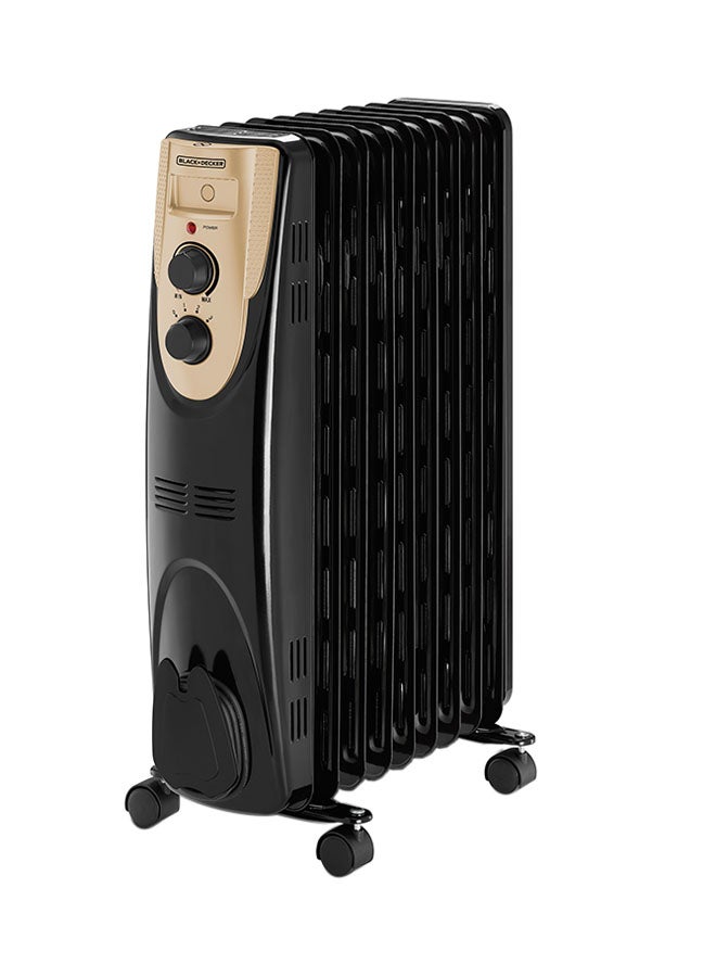 BLACK+DECKER Room Heater 2000 W OR090D-B5 / OR090D-B9 Black - Image 1