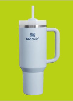 Stanley Quencher H2.0 FlowState 40oz Stainless Steel Tumbler with Lid and Straw – Vacuum Insulated Travel Mug for Water, Iced Tea, Coffee, Smoothies & More – Leakproof, BPA-Free & Durable – Keeps Drinks Hot or Cold for Hours – Glacier  - Image 1
