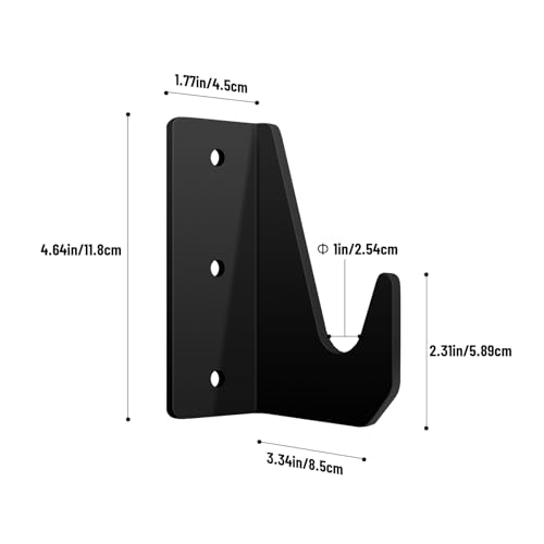 OMMUU Floor Jack Stand Rack Wall Mount Organizer, Car Hydraulic Trolley Jack Stands Holder Wall Storage Rack Mount Brackets Jack Stands Tower Trailer Accessories Tool, QC-QJD-02 - Image 4