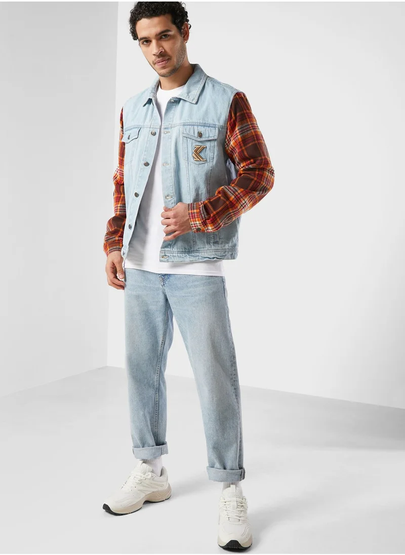 Karl Kani Retro Patch Denim Jacket
