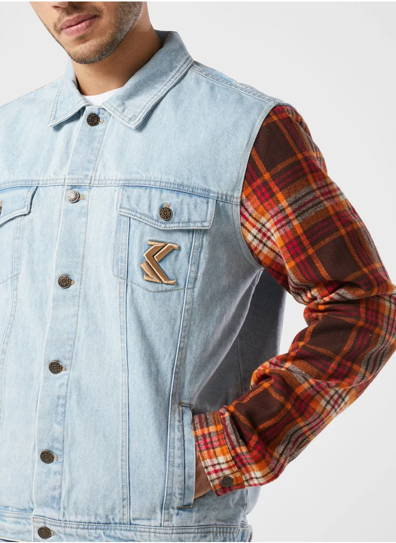 Karl Kani Retro Patch Denim Jacket