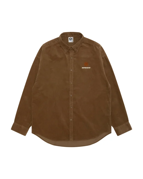 AAPE AAPENOW moonface long sleeve shirt