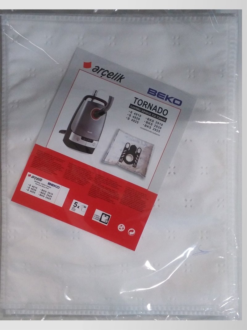 Arçelik Tornado Synthetic Vacuum Cleaner Bag