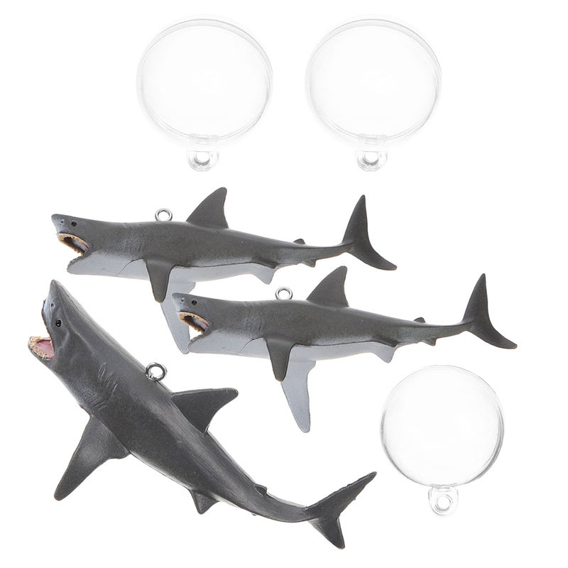 3 Sets Fish With Mini Charm Fish Landscaping Prop Aquarium Floating Decor - Image 5
