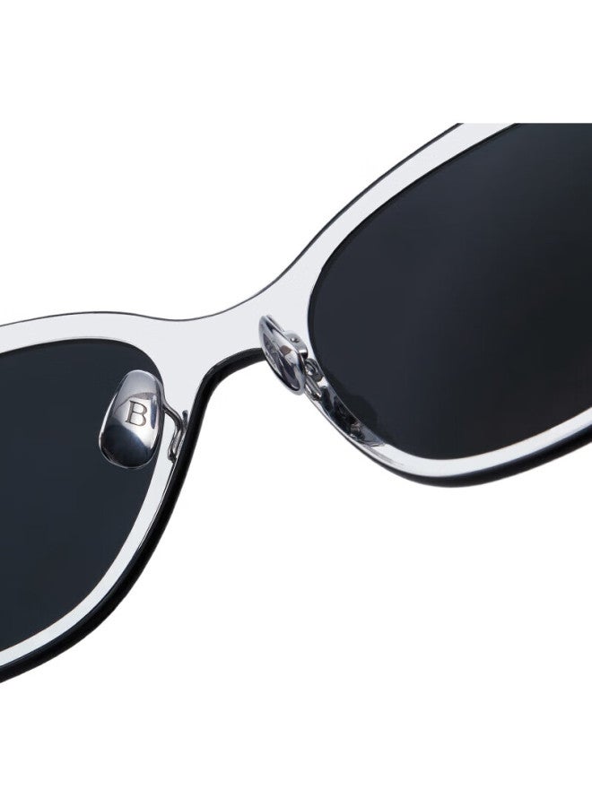 BOLON (Bolon) Sunglasses 25 Years Yang Zi Same Style Cat Eye Sunglasses Driving Sunscreen Sunglasses Men And Women Trendy Bx8005A10 - Image 1