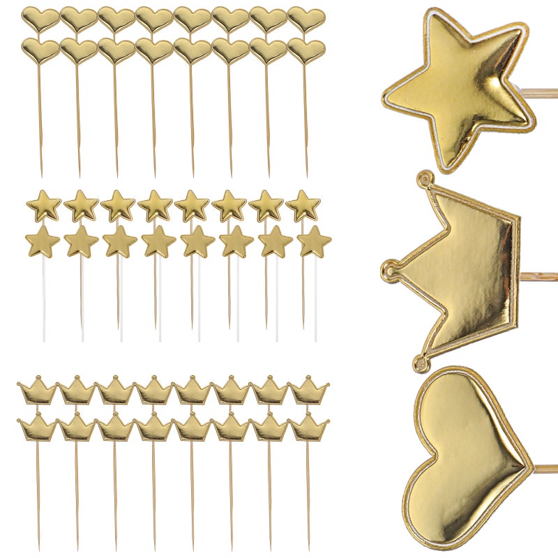 150Pcs Delicate Cake Decors Valentine's Day Cupcake Decorations Lovely Cake Topper - Image 5