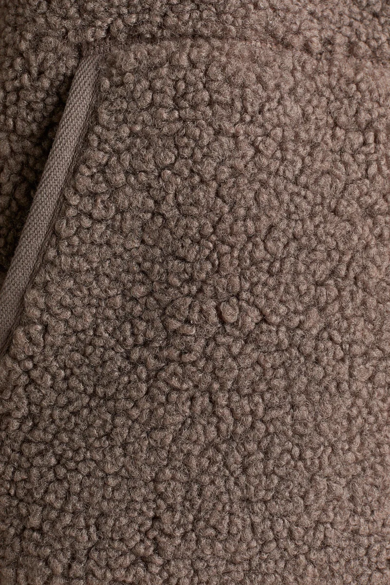 اتش اند ام جاكيت من نسيج تيدي