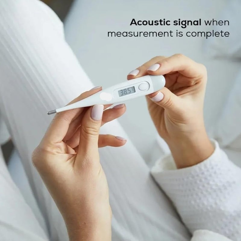 Medical Digital Body Thermometer, White - Image 4