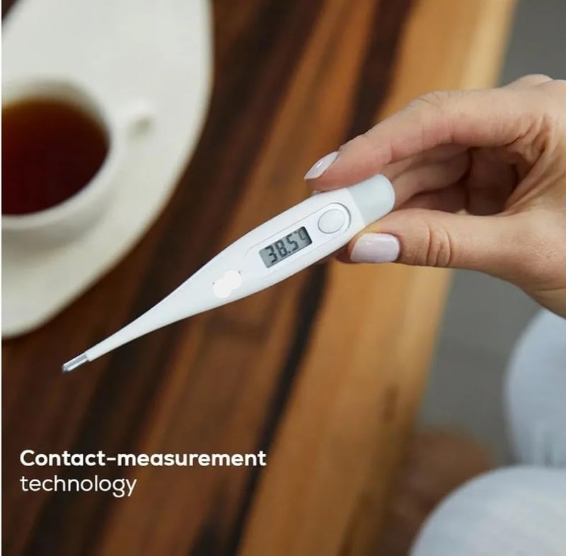 Medical Digital Body Thermometer, White - Image 3