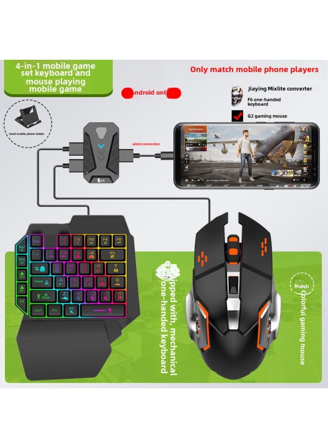Jia Ying Mixlite Eat Chicken Throne Game Handle Keymouse Converter Hero League Hand Tour Peripherals - Image 1