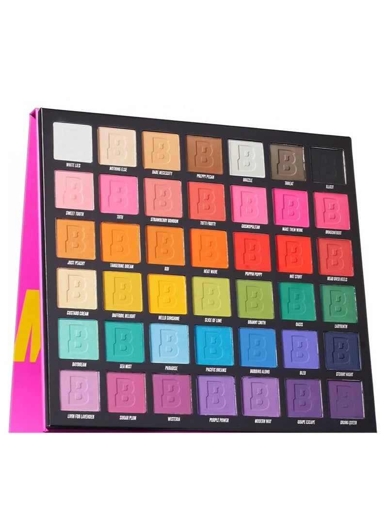 BEAUTY BAY - Beauty Bay Bright Matte 42 Colour Palette - Image 1