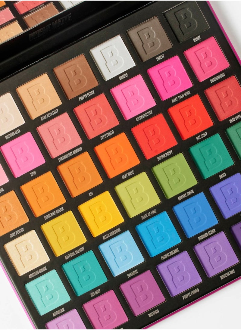 BEAUTY BAY - Beauty Bay Bright Matte 42 Colour Palette - Image 1