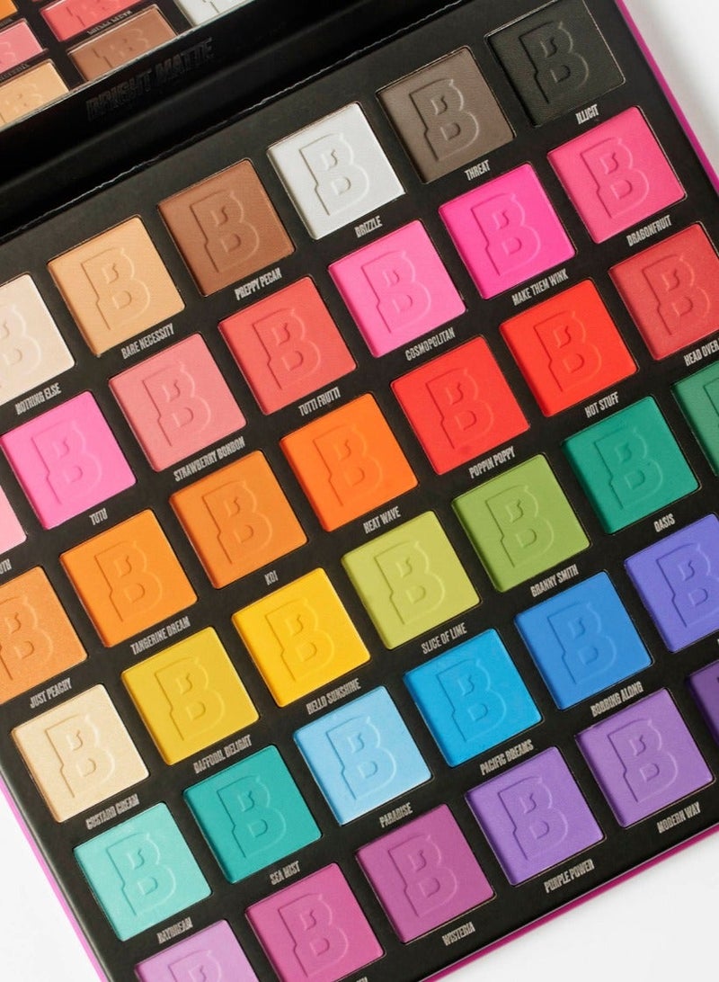 Beauty Bay Bright Matte 42 Colour Palette - Image 3