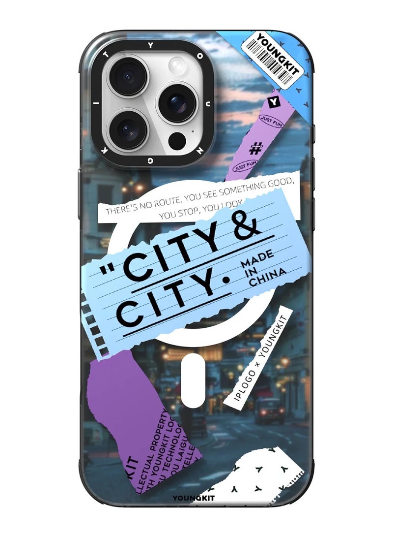 YOUNG KIT YOUNGKIT Where Urban Vibes Stick Case For iPhone 16 Pro Max - Image 1
