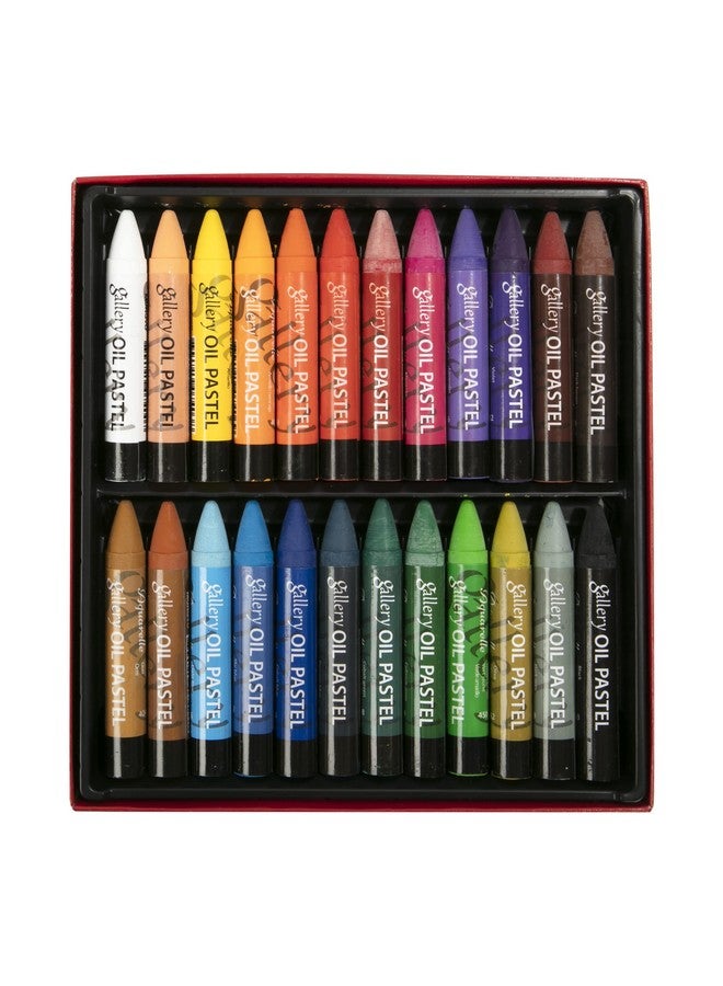 Mungyo Watersoluble Oil Pastel Set 24 Vibrant Colors Premium Blendable Art Sticks For Artists Students And Creatives Mao24 - Image 2