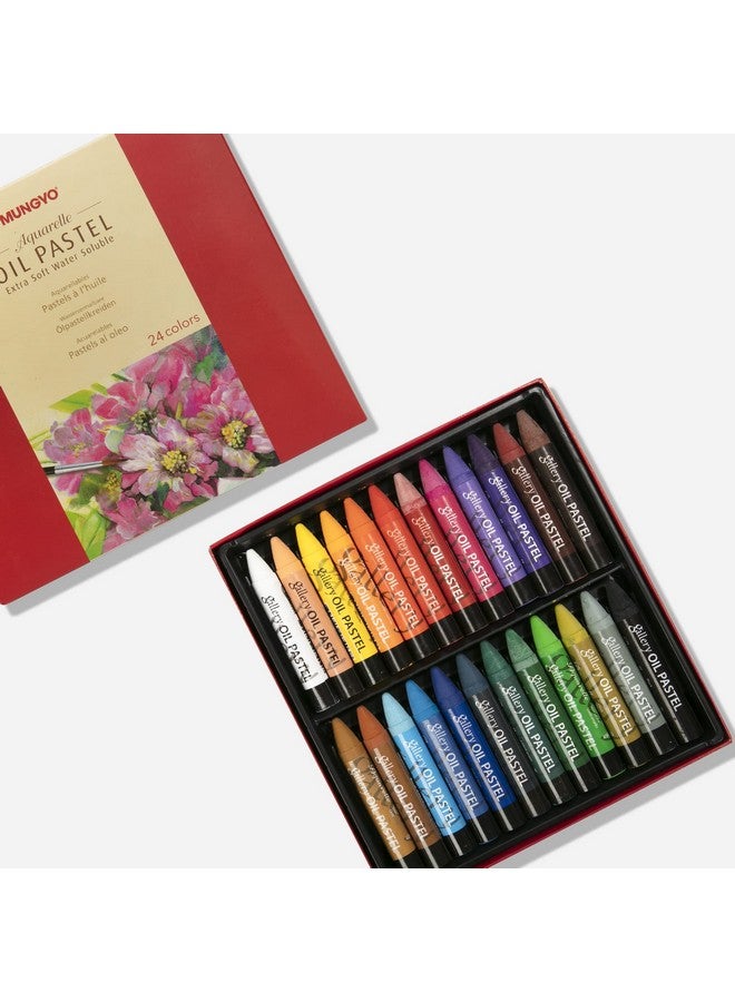 Mungyo Watersoluble Oil Pastel Set 24 Vibrant Colors Premium Blendable Art Sticks For Artists Students And Creatives Mao24 - Image 5