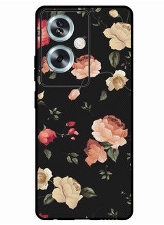 Theodor Protective Case Anti Scratch Shock Proof Bumper Cover For Oppo A2 Colourful Lotus  - Image 1