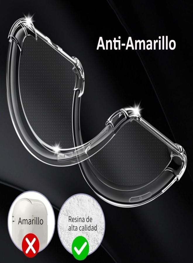 ESCASE Transparent Four Corner Drop-Proof Phone Case For Huawei Mate60Pro TPU Shockproof Protective Cover - Image 5