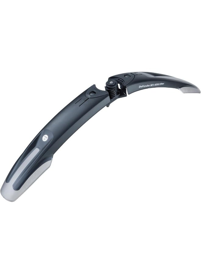 TOPEAK Topeak Defender M1 Front Bike Fender for 27.5-Inch Wheel, black, 64 x 15 x 8.5 cm / 25.2” x 5.9” x 3.3” 