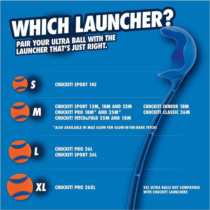 Chuckit! Chuckit Sport 25M Dog Ball Launcher, 25" Length, Includes Medium Ball (2.5") For Dogs 20-60 Pounds - Image 4