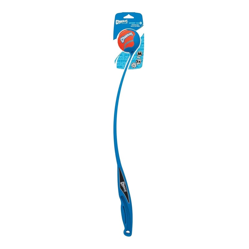 Chuckit! Chuckit Sport 25M Dog Ball Launcher, 25" Length, Includes Medium Ball (2.5") For Dogs 20-60 Pounds - Image 1