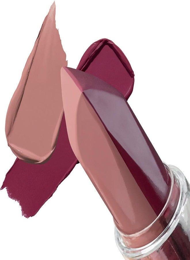 YABINA 2-in-1 Pink Matte Metallic Lipstick and Lip Liner, Shimmer Lipsticks for Women, Glitter Lip Gloss Stain Long Lasting Waterproof Smudge Proof 24 Hour (M1) - Image 1