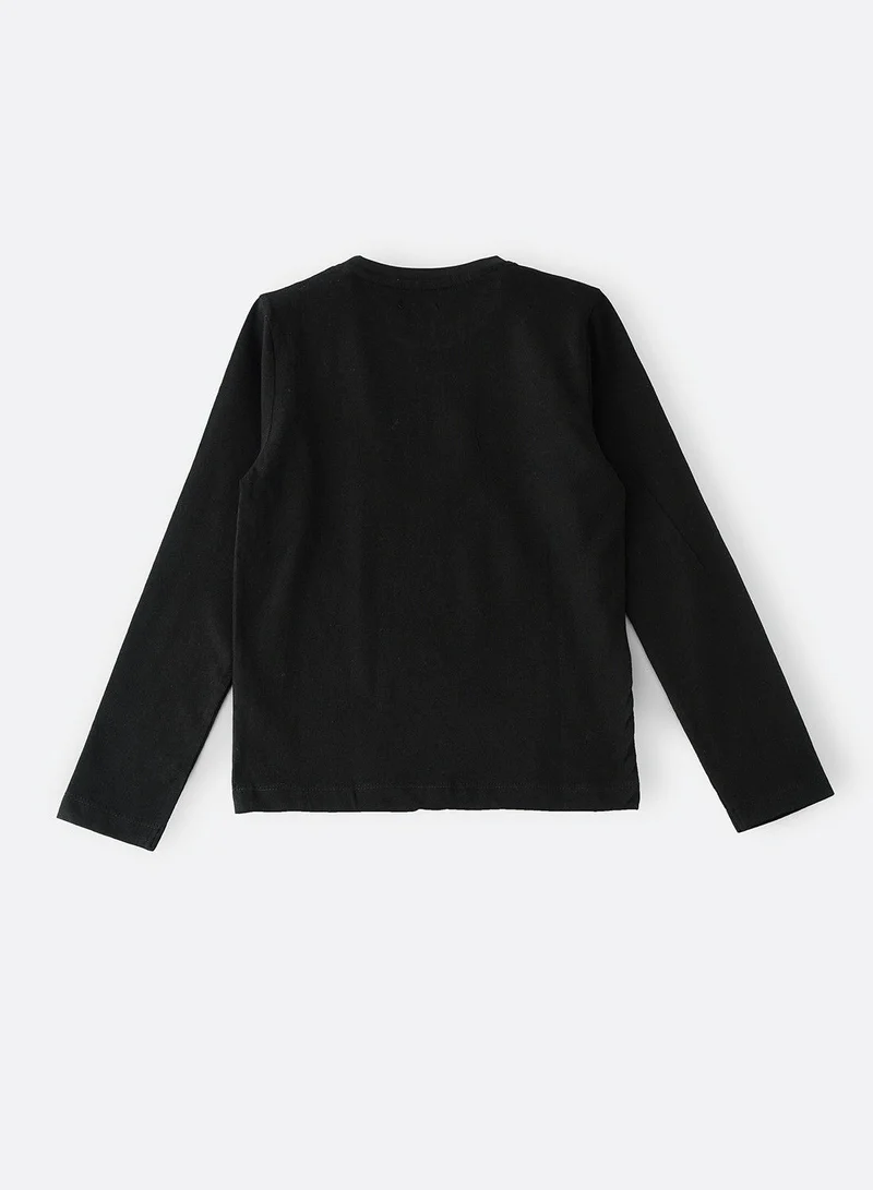 JAM Knit t-shirt with print at front