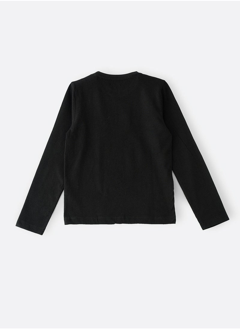 JAM Knit t-shirt with print at front  - Image 2