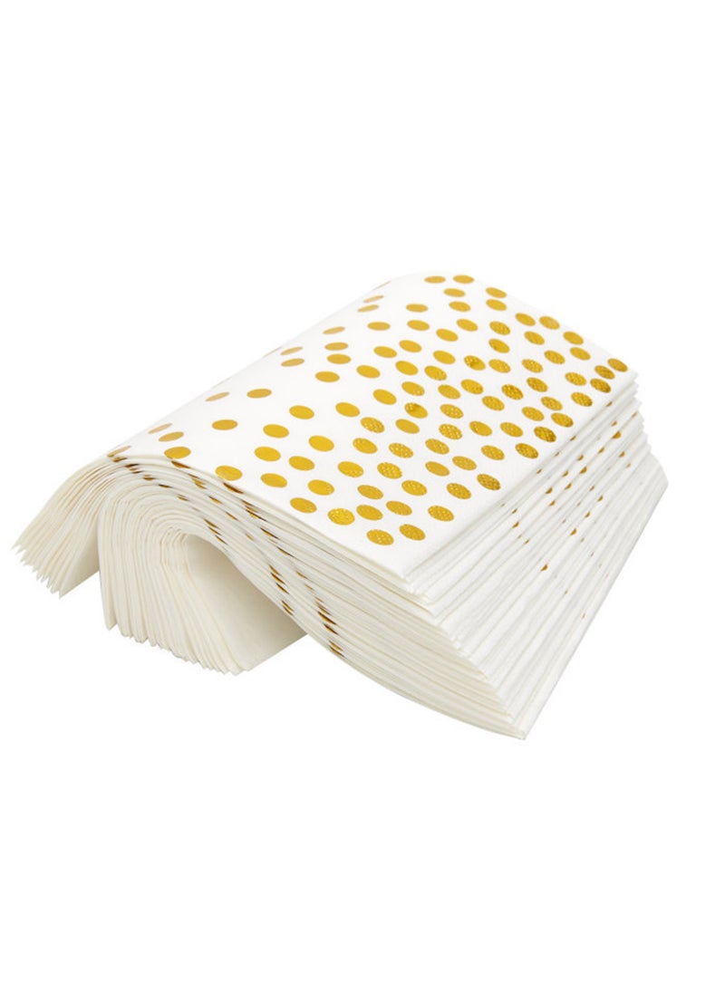 Generic - Disposable Tableware Set for 25 Guests Disposable Paper Birthday Dinnerware Plates - Image 1