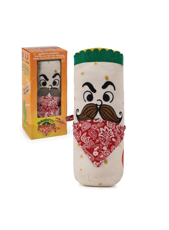 Squirrel Products Bandito Burrito The Musical Passing Game for Kids 4+, Toss The Singing Plush in a Hot Potato-Style Game That Ends with a Toot - Image 1