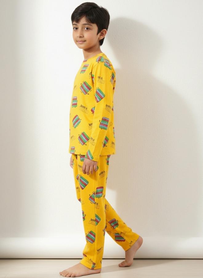 Anthrilo Pop It Graphic Print Top and Pyjama Set - Image 3