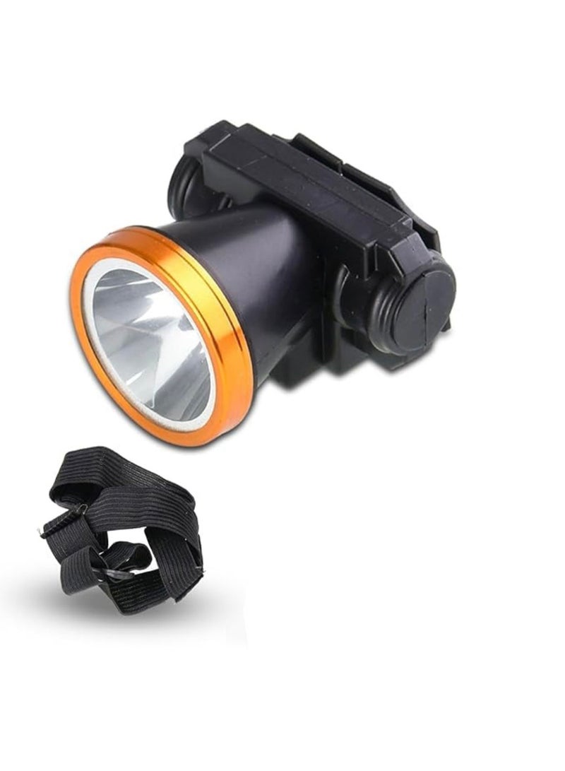 كشاف للرأس LED للرحلات في حالات الطوارئ والصيد مع كابل usb - Image 3