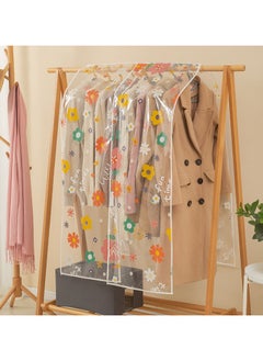 EBMINI New Enlarged Thickened Printed PEVA Storage Clothing Dust Cover 