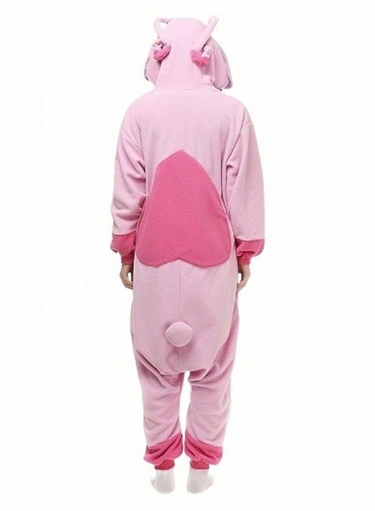 غرزة الكبار Onesie بيجاما، غرزة الأزياء تأثيري، الكبار هوديي بذلة بيجاما الزي الحيواني، ازياء الكرتون حزب ارتداء م - Image 3