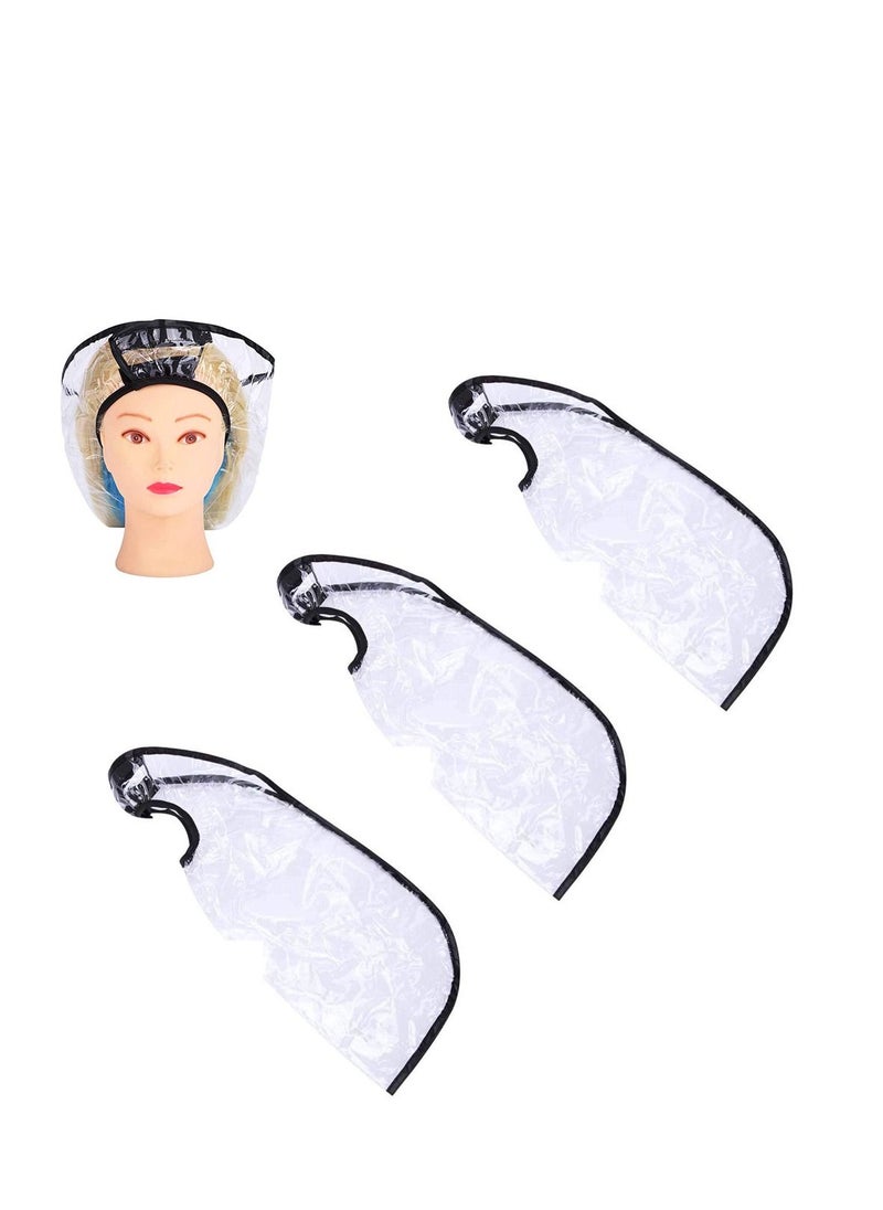 Y&D Hair Funnel Waterproof Hood for Dyeing and Baking Oil Shampoo Washing Rinse Cape Accessory Suitable The Elderly families hair salons 3pcs  - Image 1