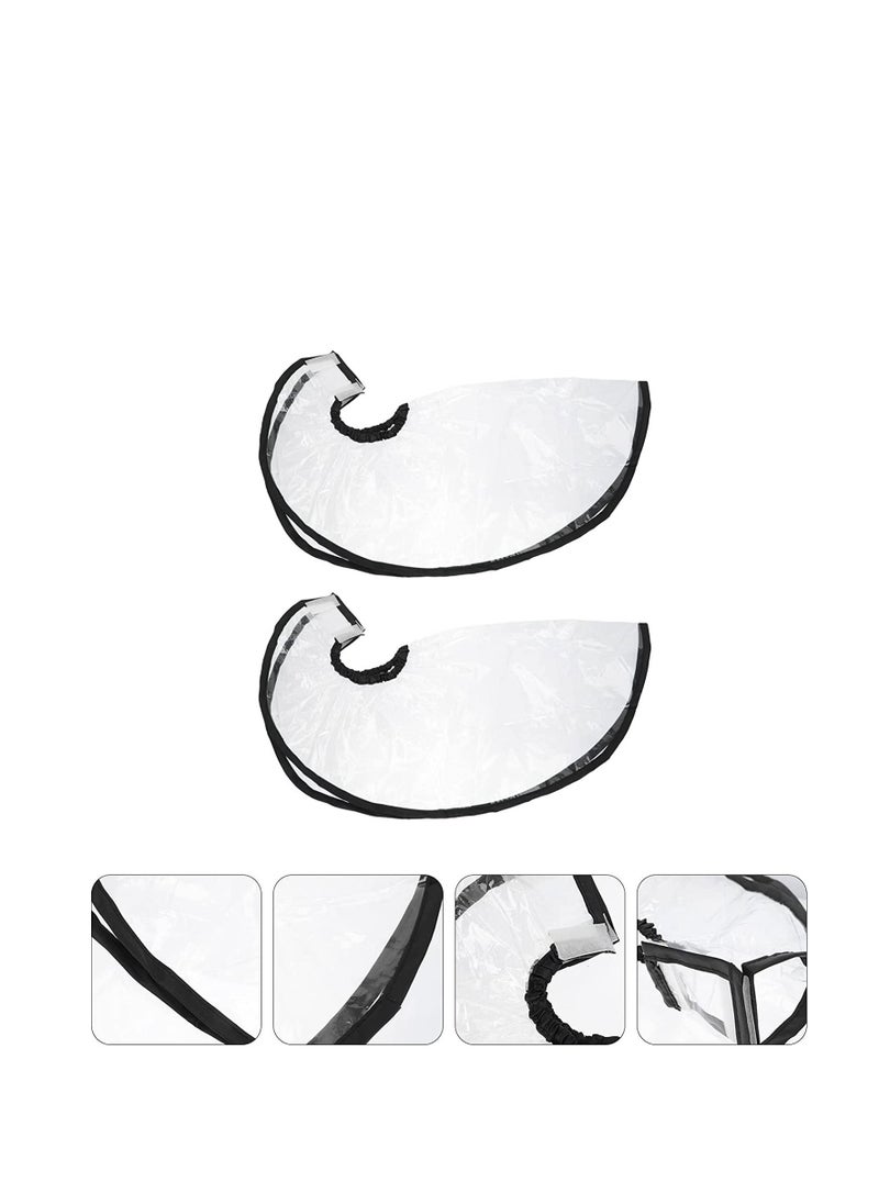 Y&D Hair Funnel Waterproof Hood for Dyeing and Baking Oil Shampoo Washing Rinse Cape Accessory Suitable The Elderly families hair salons 3pcs  - Image 2