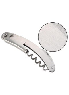 Generic Bottle opener Classic Waiter’s Corkscrew 3-in-1 Bottle Opener Waiters Corkscrew Double Hinged Corkscrew + Serrated Foil Cutter Cap Opener  - Image 3