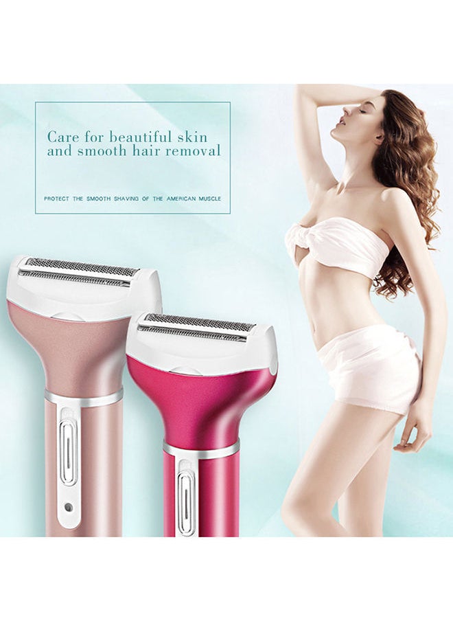 MARSKE - 4-In-1 Rechargeable Shaver Red 13.5x5x2.5cm - Image 1